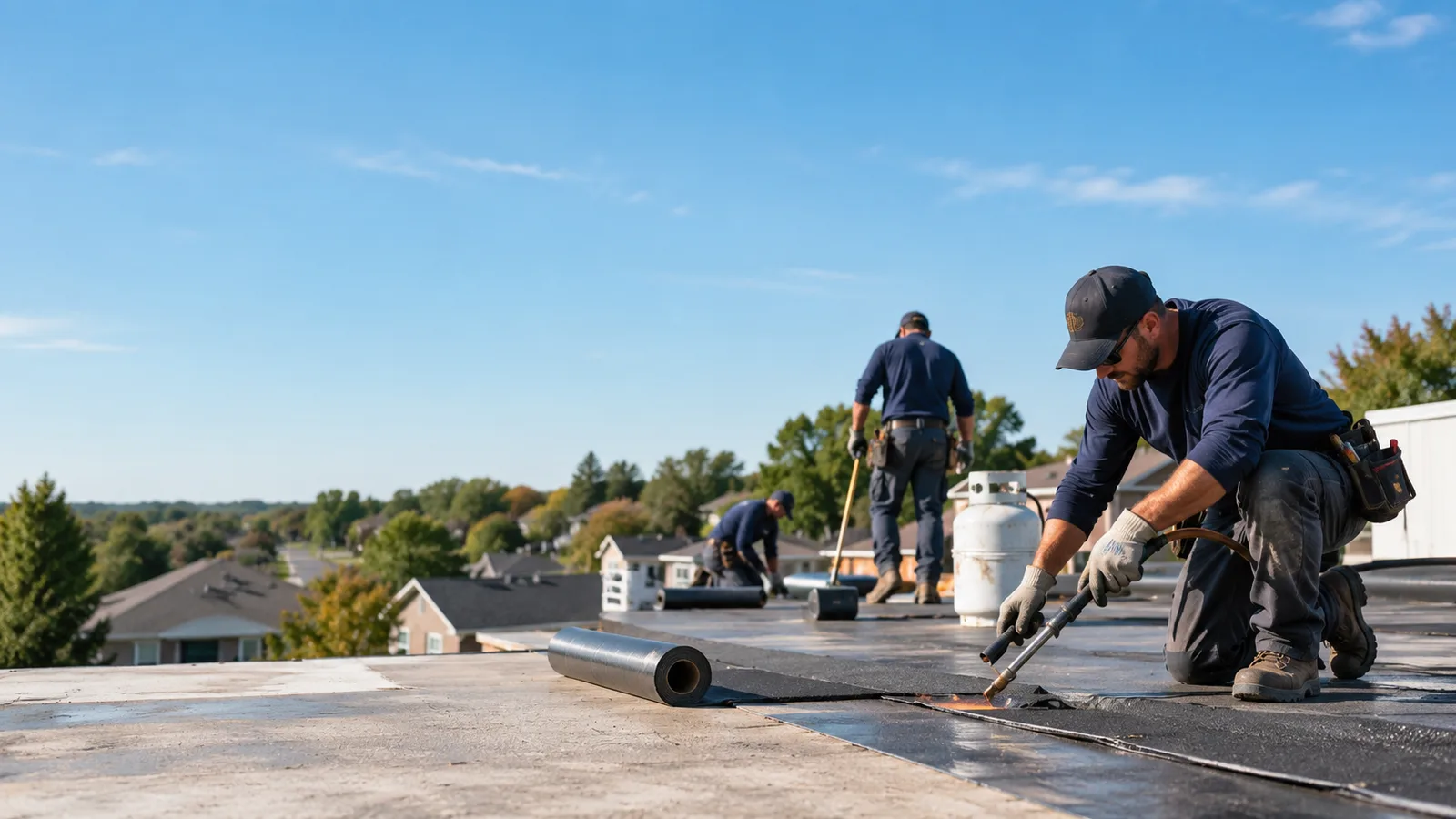 Flat Roof Leak Repair providers in Calvin, LA